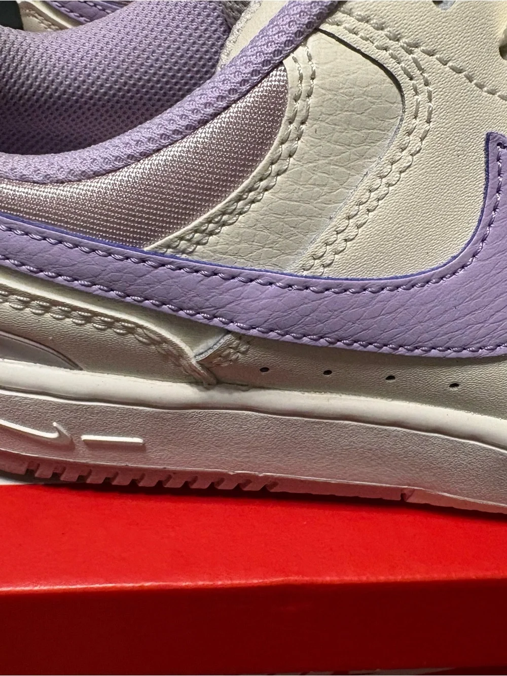 Nike Gamma Force Pale Ivory Lilac Bloom Low-Top Sneakers